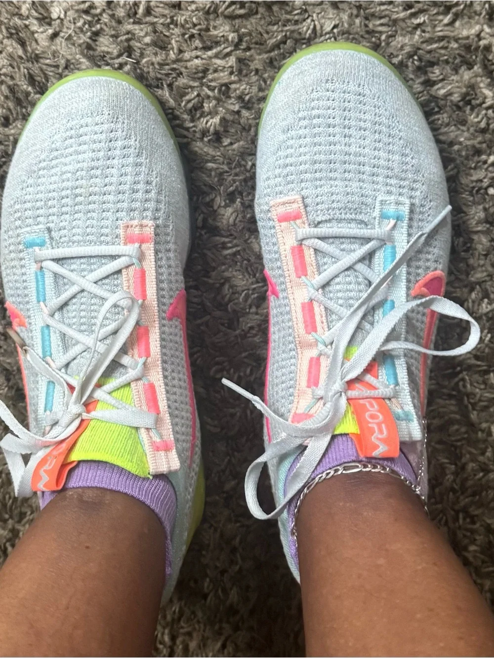 Nike Air VaporMax 2021 - Gray Neon